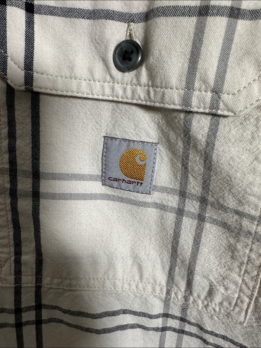 Carhartt Men’s Loose Fit Button Down Shirt Size 2XL - Picture 3 of 7
